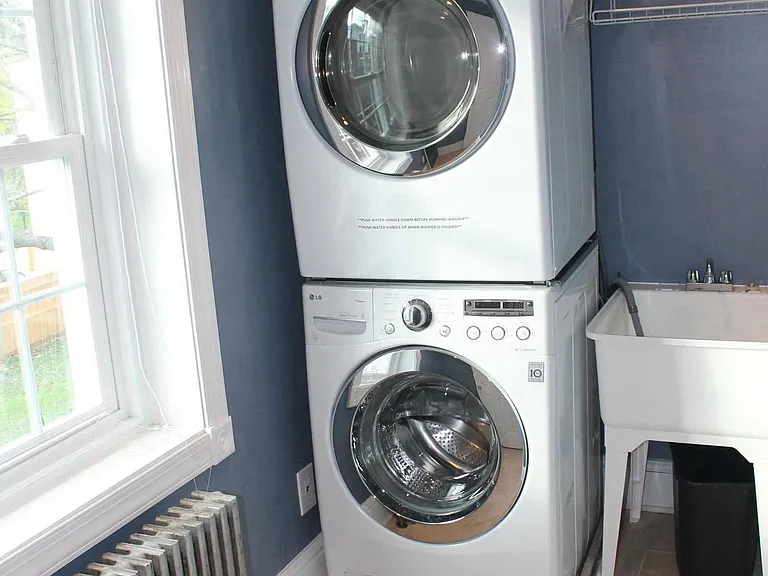 Separate laundry room