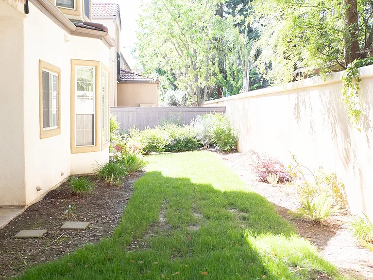 private backyard with lots of space