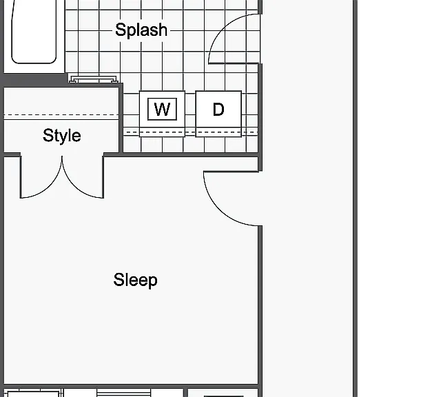 Broadway | 2-Bedroom Floorplan Broadway | 2-Bedroom Floorplan