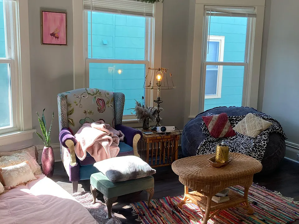 Main living room (furnishings not included).