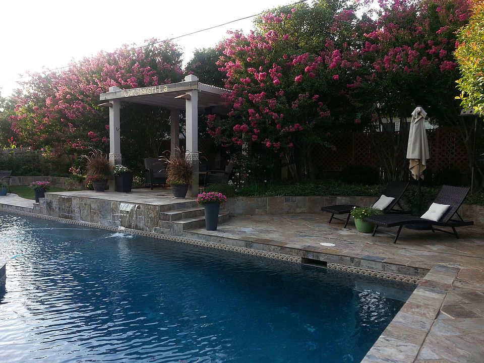 Pool and pergola