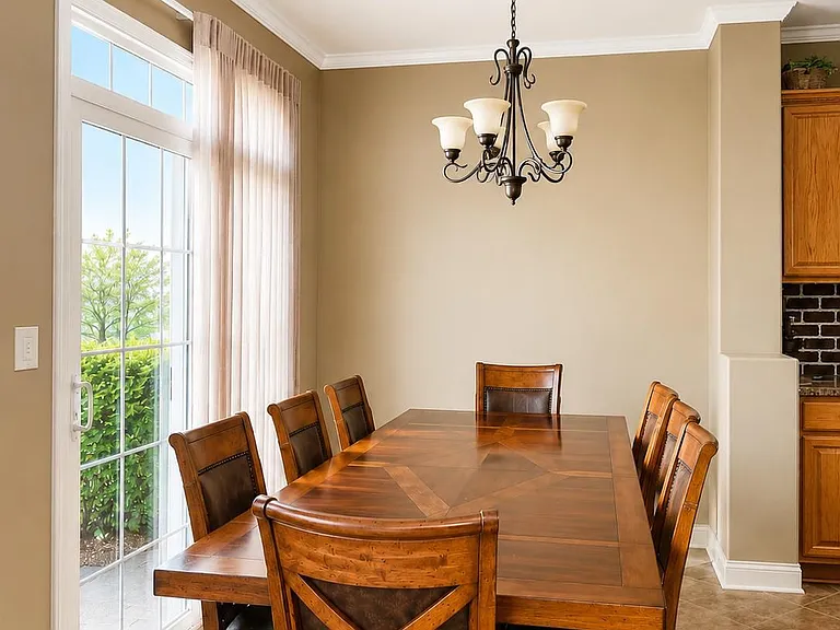 dinning view from Living room area