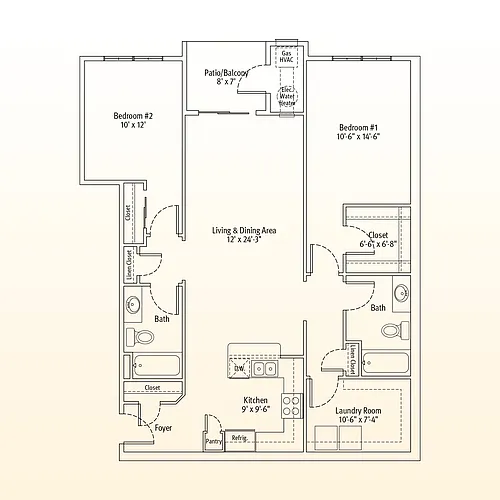 Floor plan The Spring