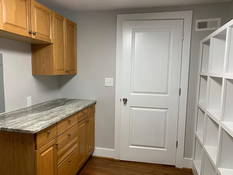 Large pantry/laundry room off kitchen