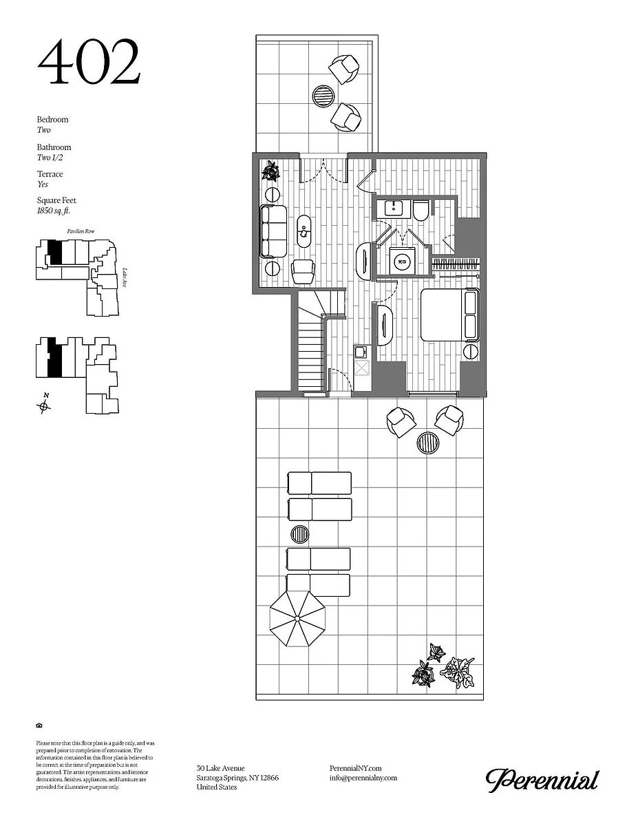 Floor plan Garden Penthouse