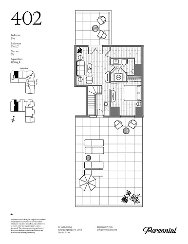 Floor plan Garden Penthouse