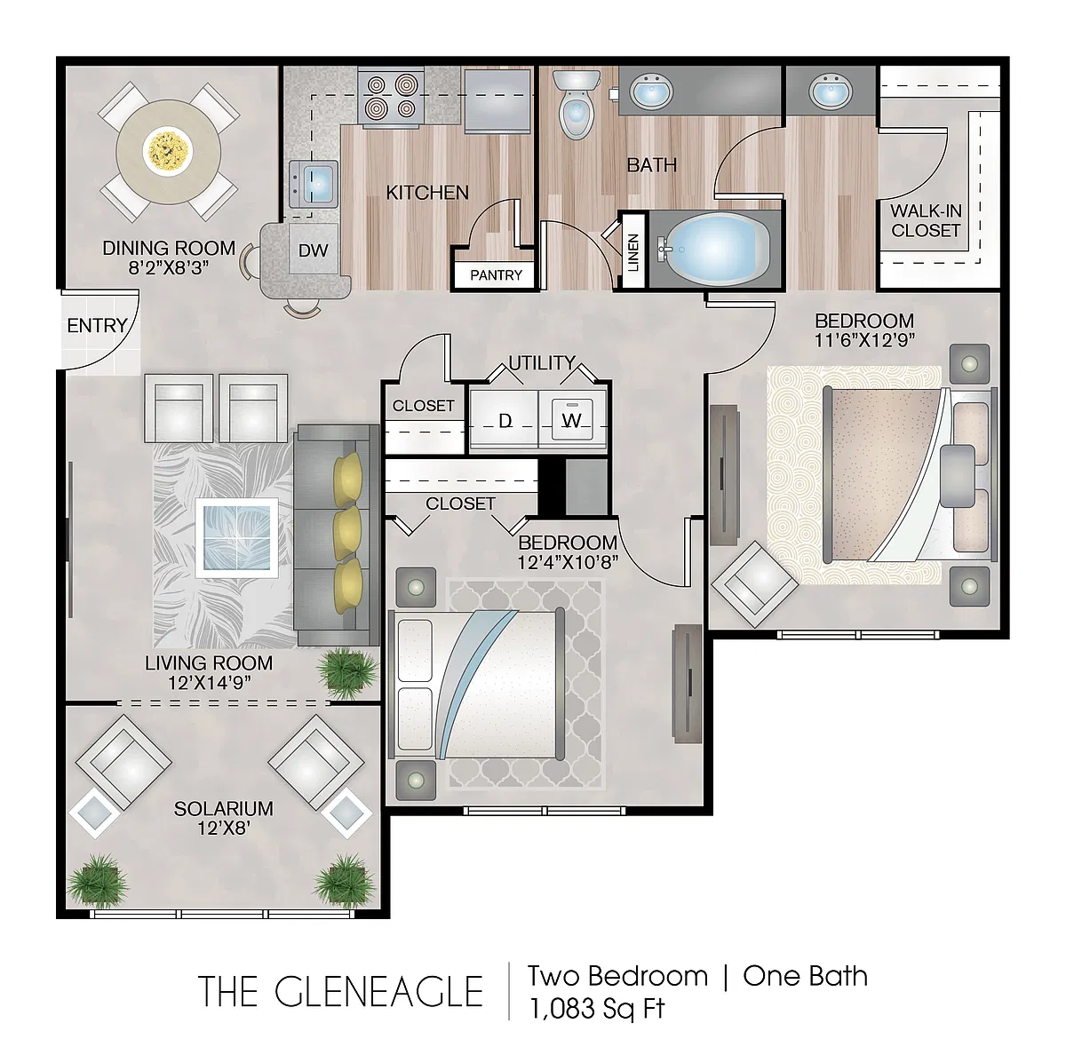 Floor plan The Gleneagle