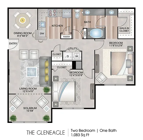 Floor plan The Gleneagle