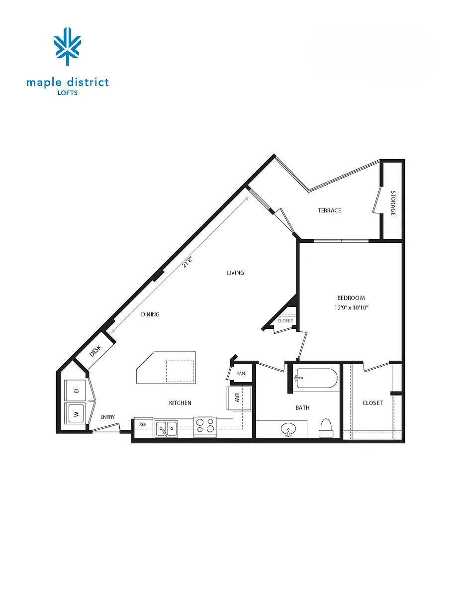 Floor plan A1G