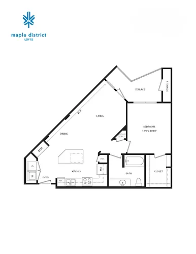 Floor plan A1G