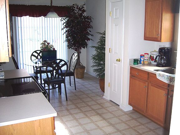 Kitchen with dining area