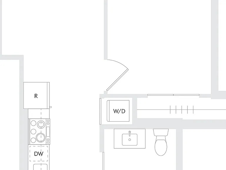 1 Bed 1 Bath A Floorplan 1 Bed 1 Bath A Floorplan