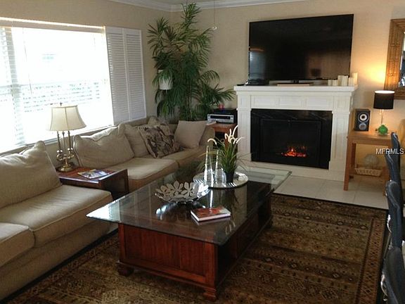 Family room next to kitchen