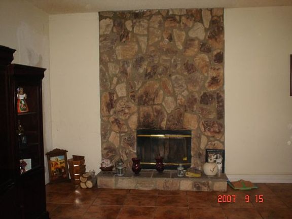 Fireplace in Family Room