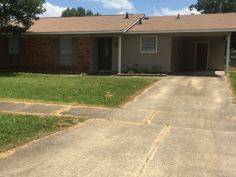 Nice home has covered parking