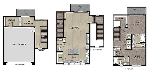 Floor plan TH1
