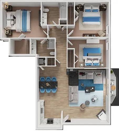 Floor plan Willow