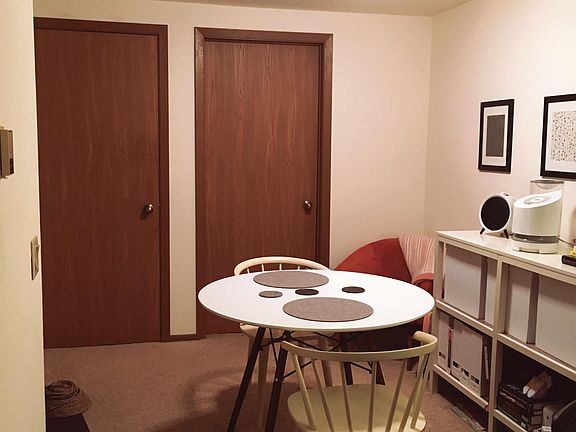 Dining area, pantry, storage closet