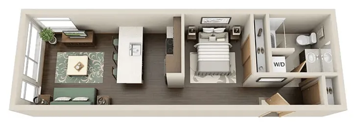 Floor plan Open B - MFTE