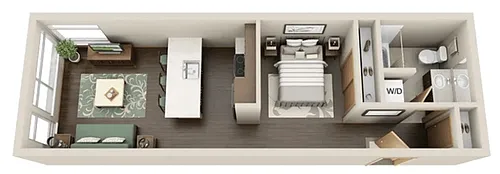 Floor plan Open B
