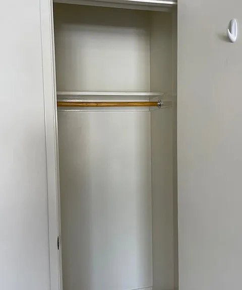 closet in living room
