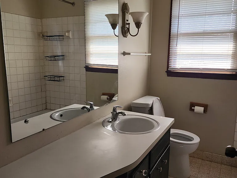 Upstairs bathroom.