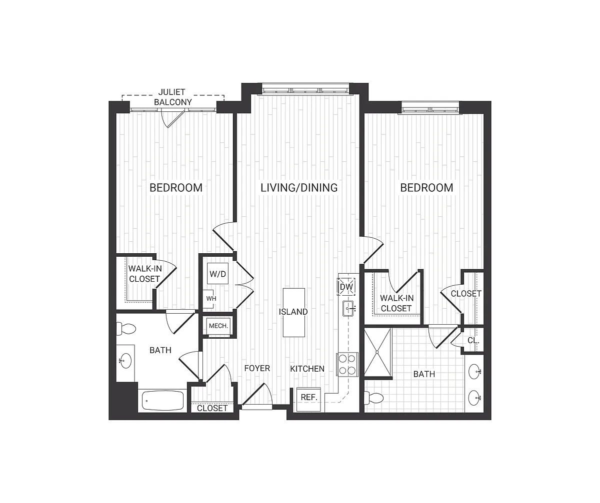 Floor plan B25