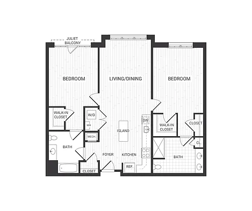 Floor plan B25