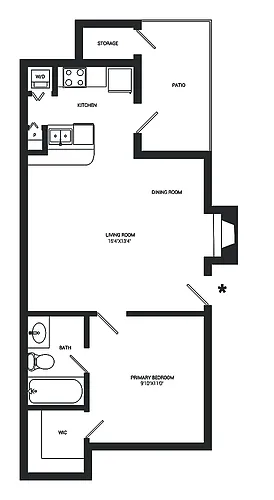 Floor plan Roosevelt