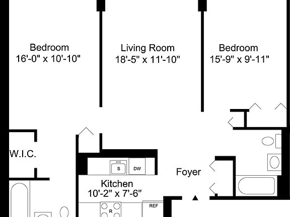 2nd image of 333 E 102nd St APT 837