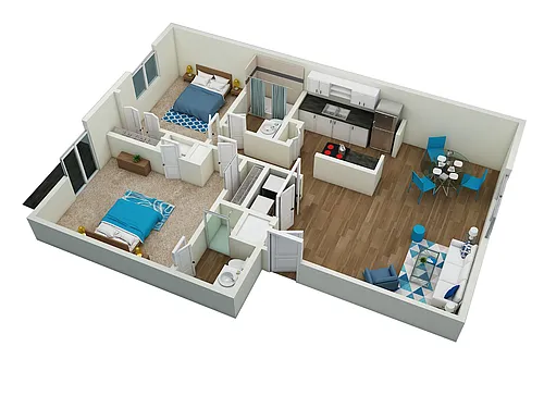 Floor plan Longhorn