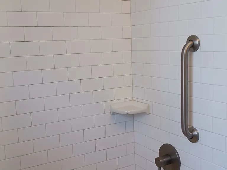 The tub is great for an old-school bath!