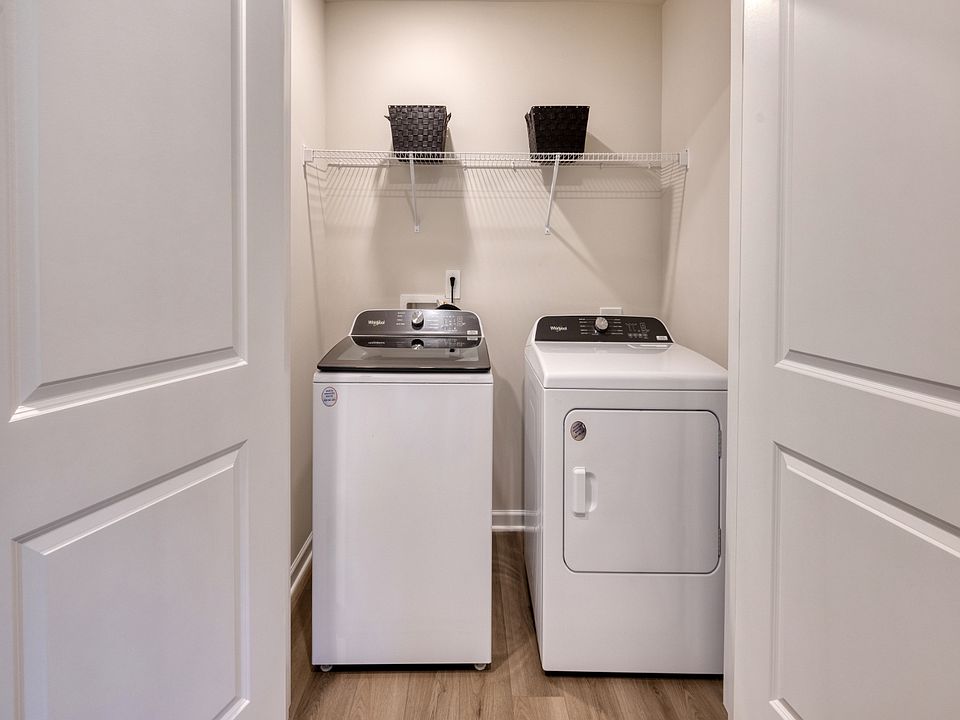 The Topaz floorplan as shown at Stillhouse Farms Townes in Graham, NC.