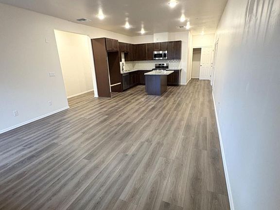 Great room and kitchen