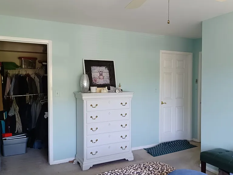 Master Bedroom with walk-in closet