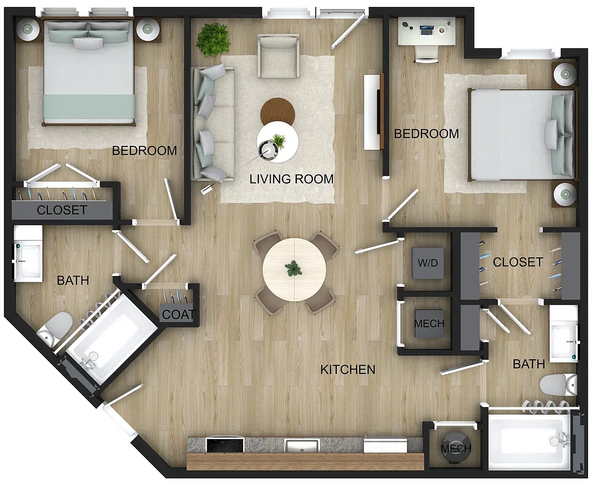 Floor plan B2