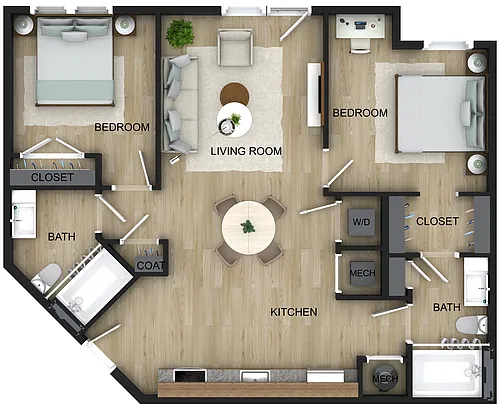 Floor plan B2