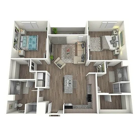 Floor plan B3