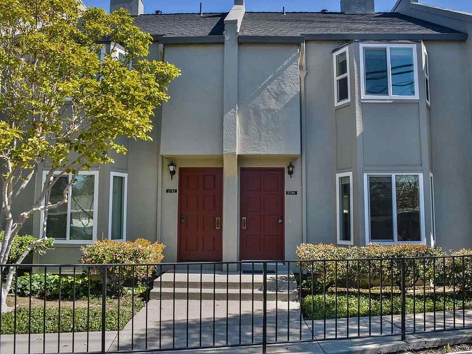 Front door facing street