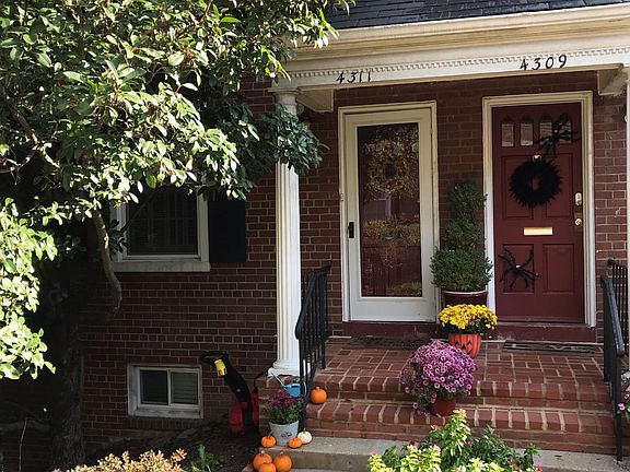 Front door on right.