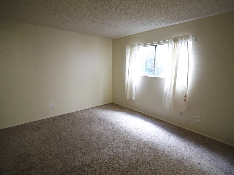 Master bedroom from the door