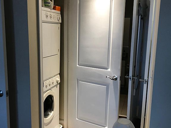 washer and dryer in unit
