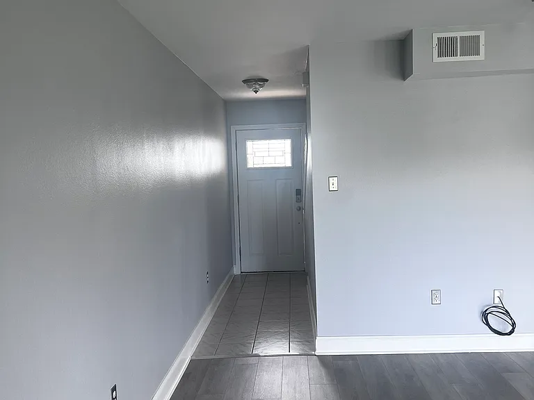 Living room to front door