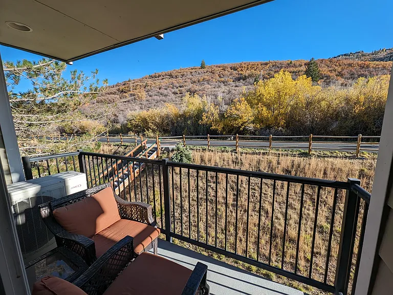Balcony attached to master bedroom