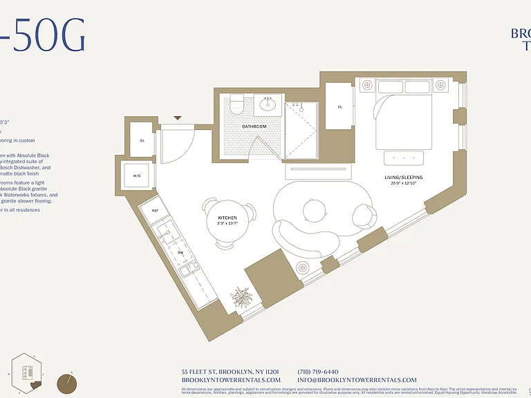 55 Fleet St #46G — Photo 2