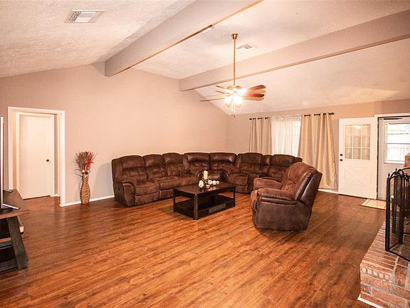Large open living room