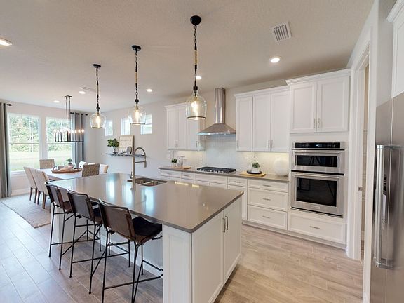 The spacious Kitchen with oversized island makes the Stellar unique