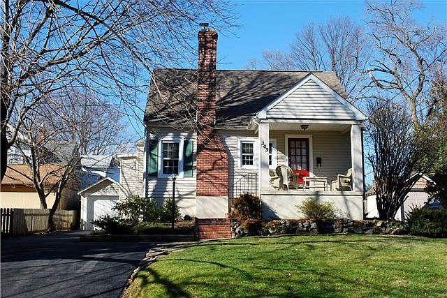 3 BR, 2.5 BA Cape Cod with 1-car garage