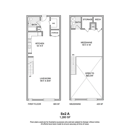 Floor plan Sx2 A