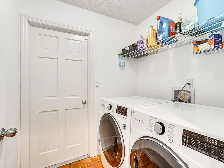 Washer and dryer